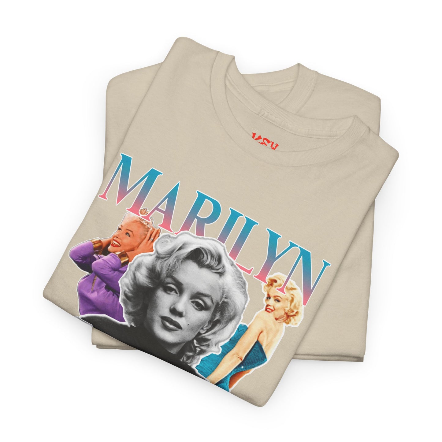 Marilyn  Collage Tee — Vintage Pop Culture Icon T‑Shirt