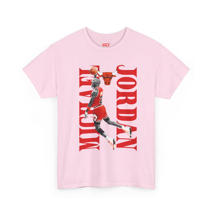 Michael Jordan Unisex Heavy Cotton Tee - Classic Basketball Style