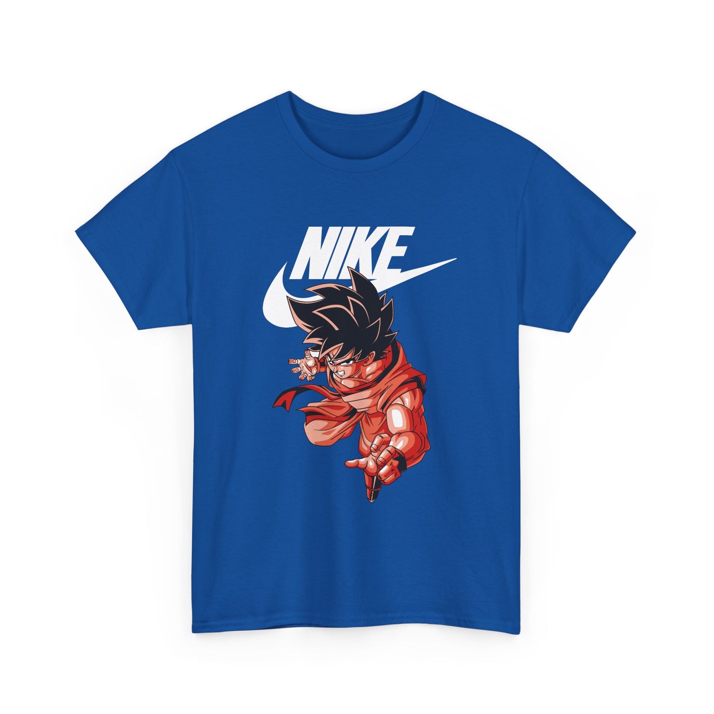 Nike x Anime Kid Graphic Tee — Retro Goku-Inspired Streetwear