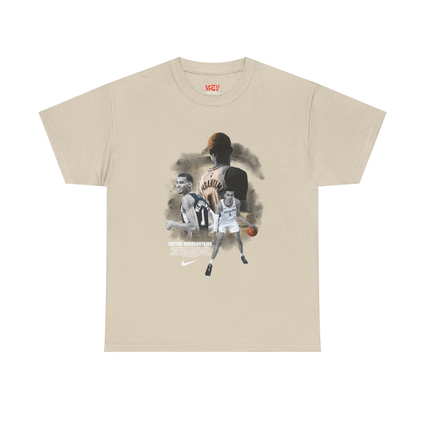 Victor Wembanyama Unisex Heavy Cotton Tee