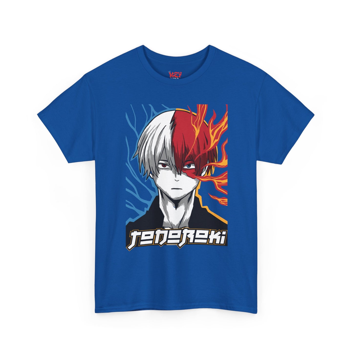 Shoto Todoroki Split Flame & Ice Graphic Tee