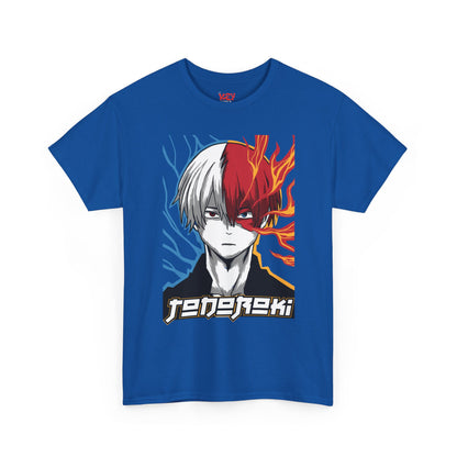 Shoto Todoroki Split Flame & Ice Graphic Tee