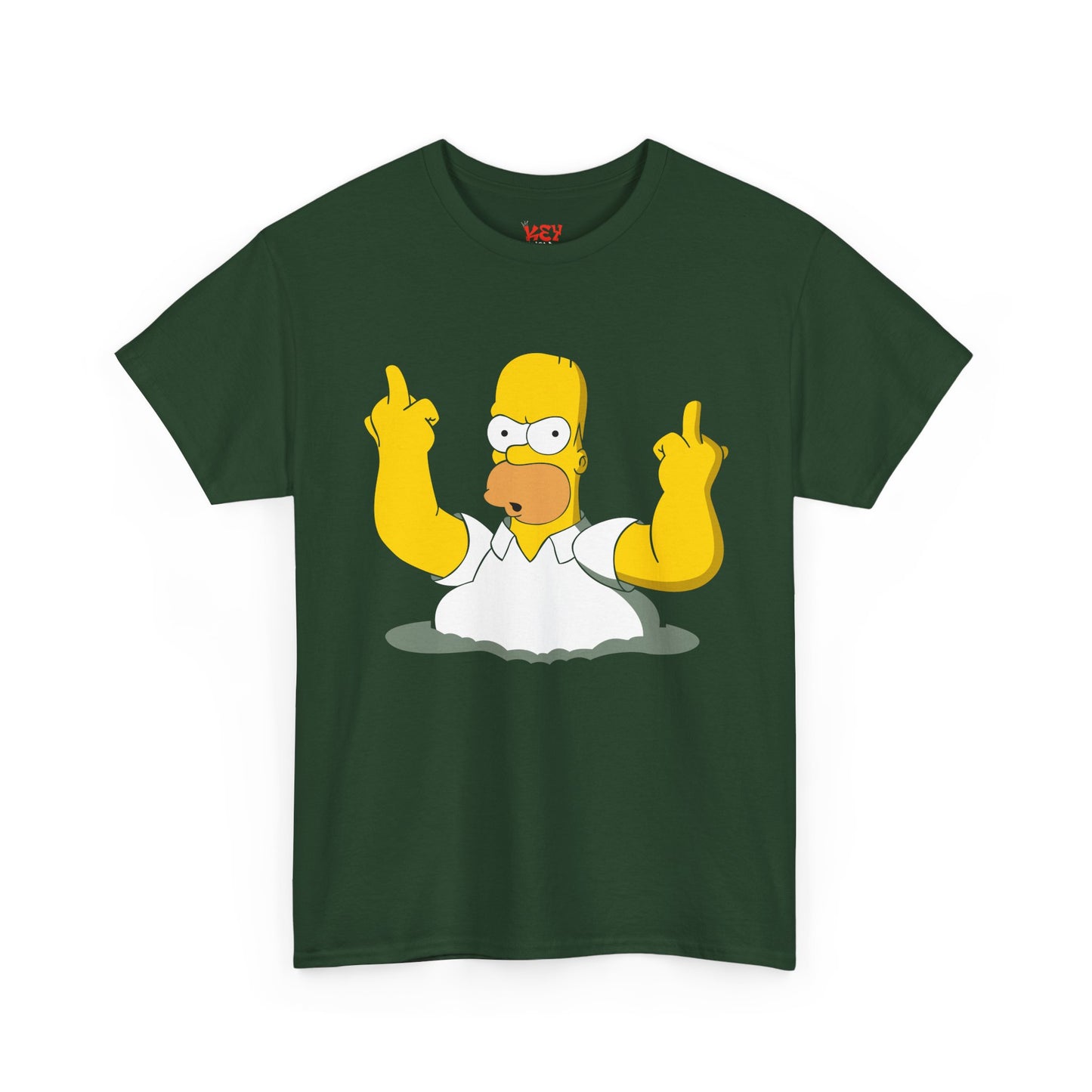 Homer Double Middle Fingers T-shirt