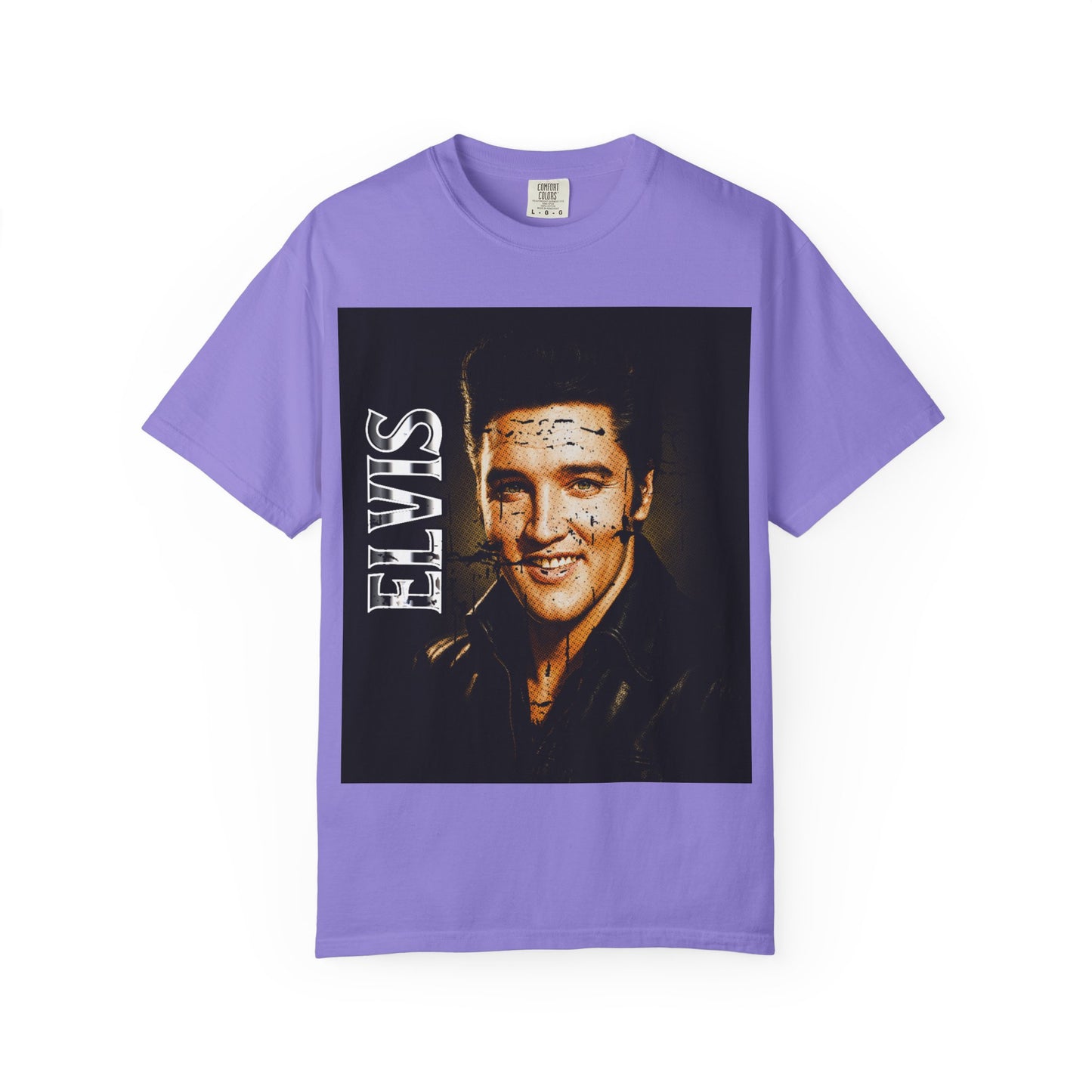 Elvis Vintage Rock Legend Portrait T-Shirt
