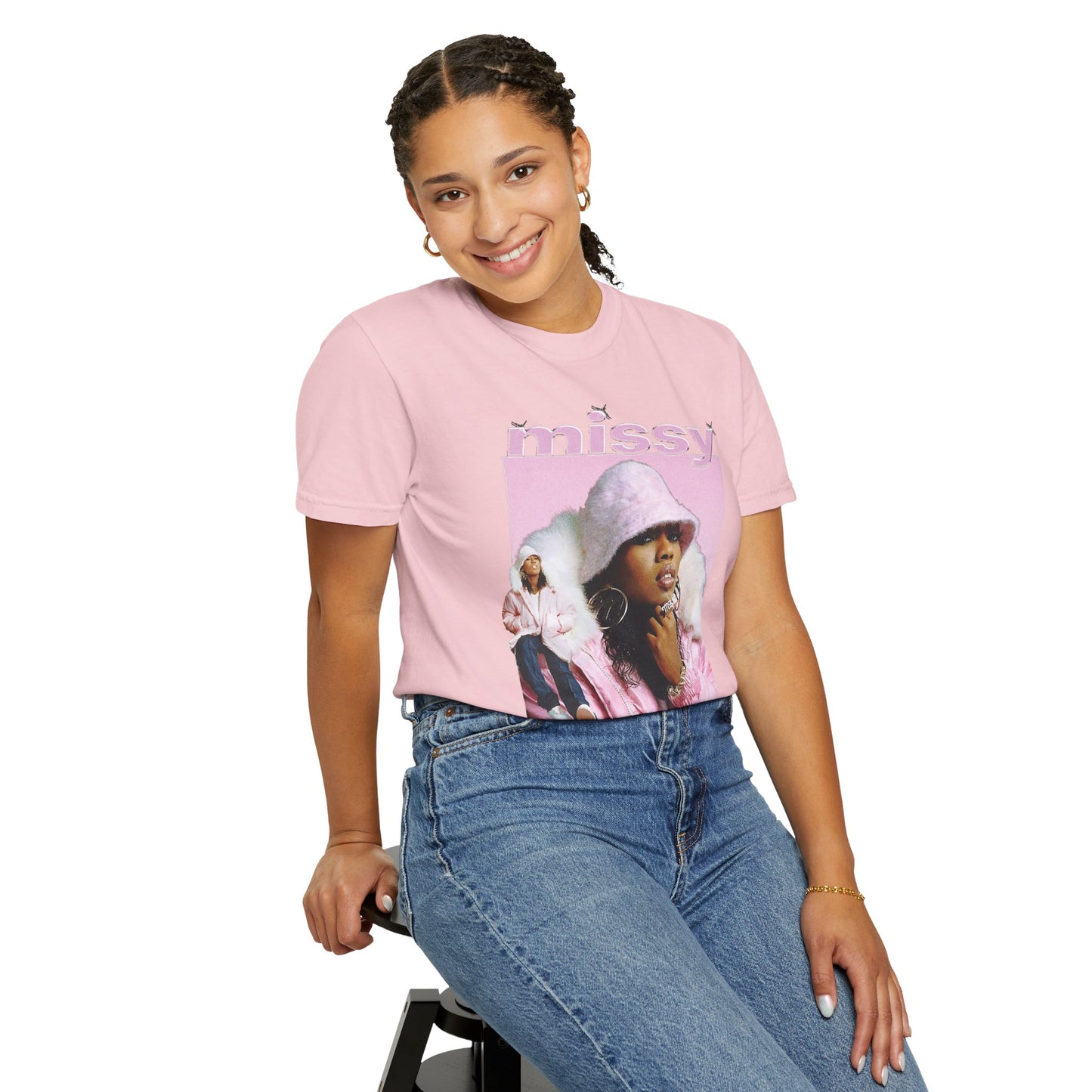 Missy Elliot Graphic T-shirt Portrait