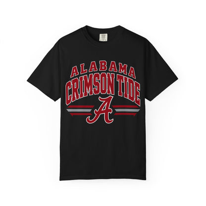 Alabama Crimson Tide Graphic T-Shirt — Vintage Collegiate Football Tee
