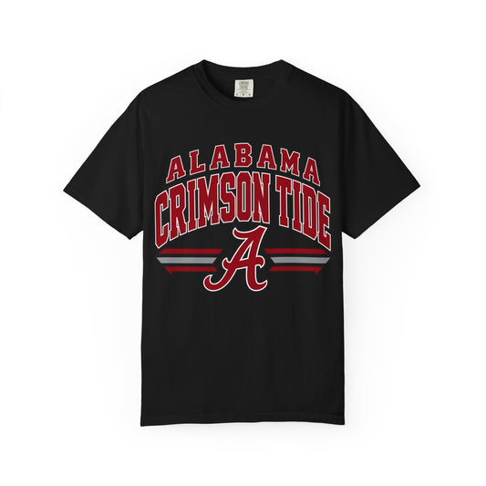 Alabama Crimson Tide Graphic T-Shirt — Vintage Collegiate Football Tee
