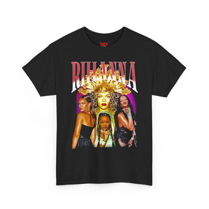 RiRi Graphic Tee — Retro Collage Music Icon Design