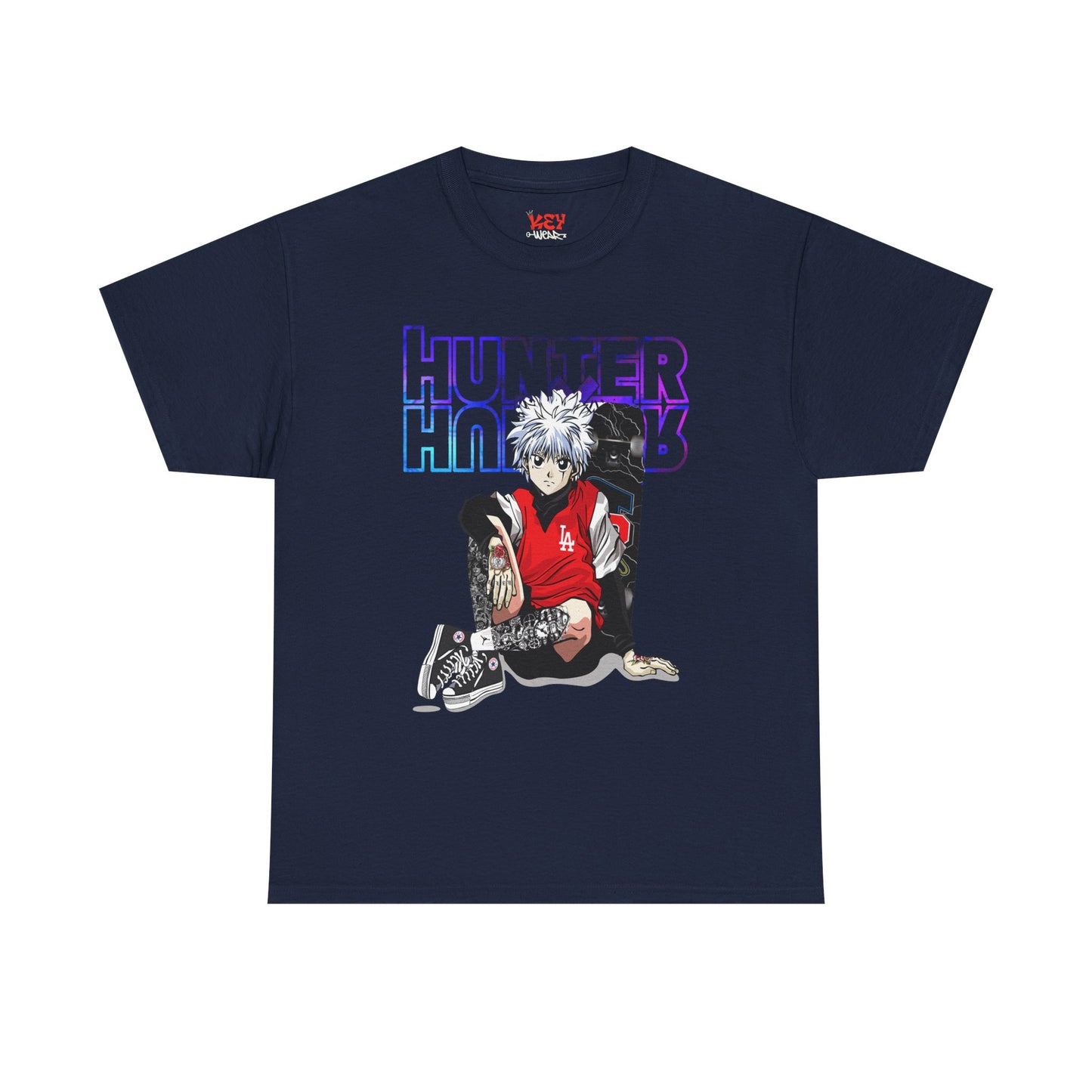 Hunter x Hunter Unisex Heavy Cotton Tee - Anime Graphic Tee