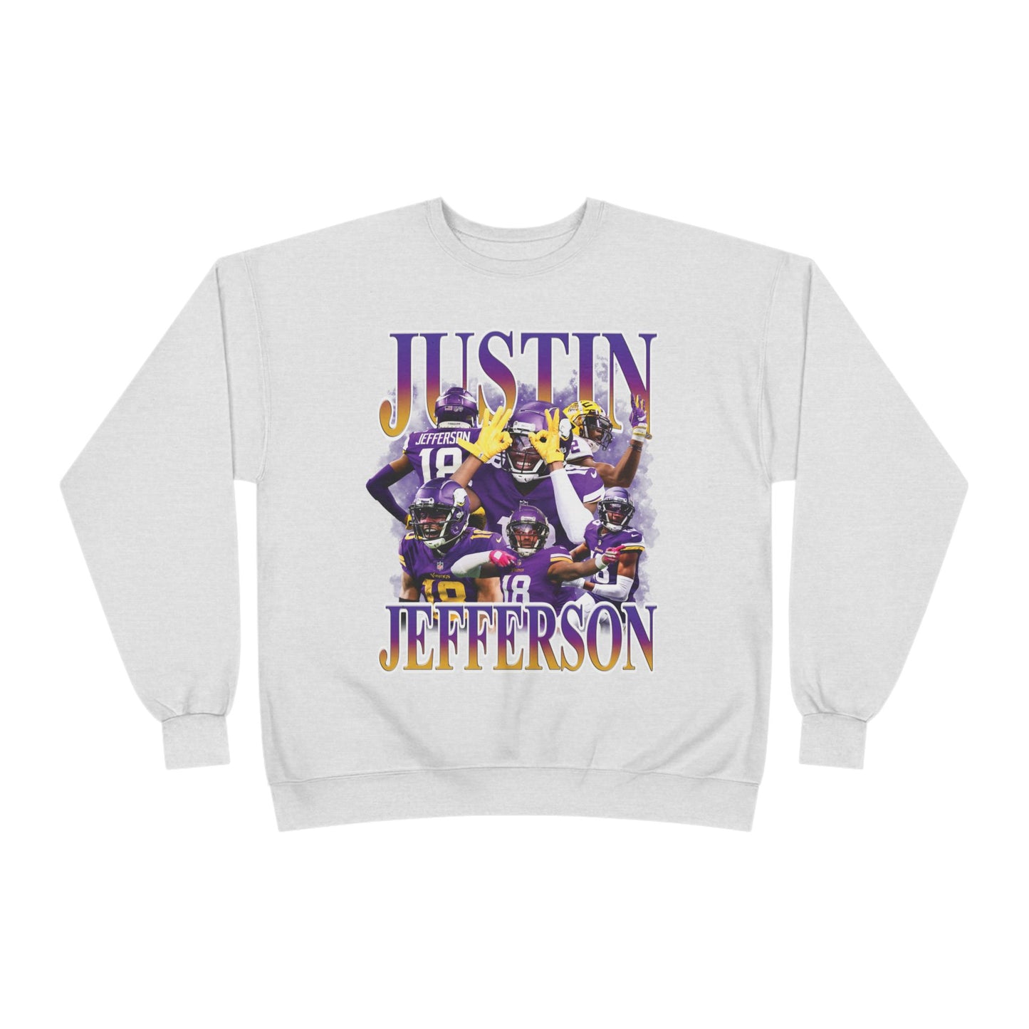 Justin Jefferson Design  Crewneck Sweatshirt