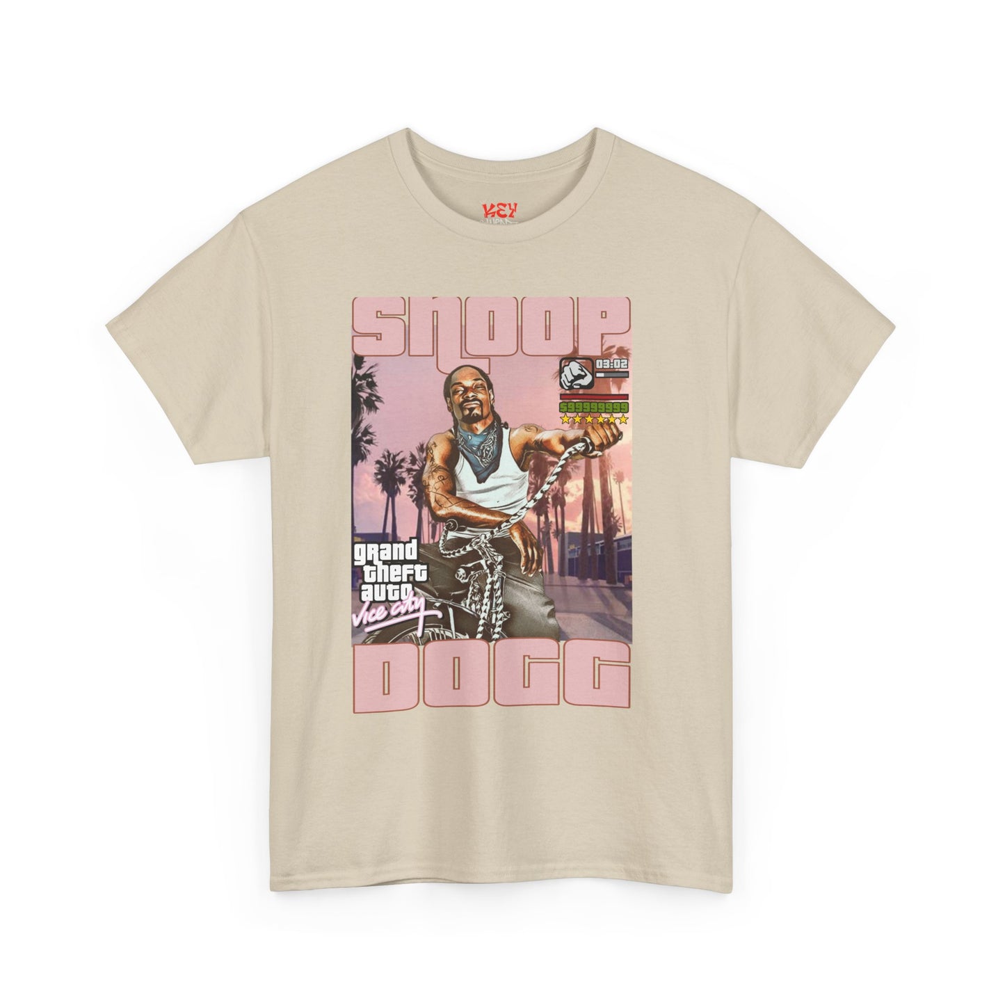 Snoop Retro Pink Hip-Hop Poster Tee