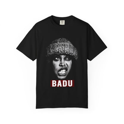 'BADU' Bold Portrait Streetwear T-Shirt