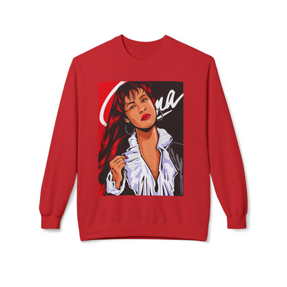 Selena Retro Pop Portrait Crewneck Sweatshirt