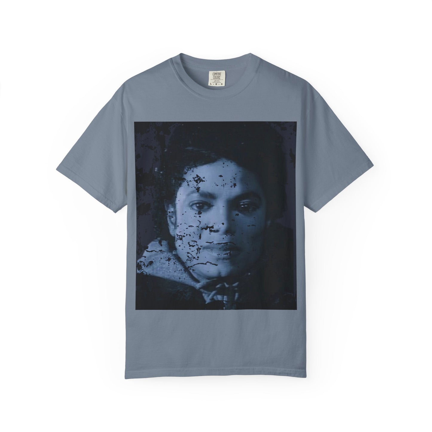 MJ Vintage Portrait T‑Shirt — Distressed