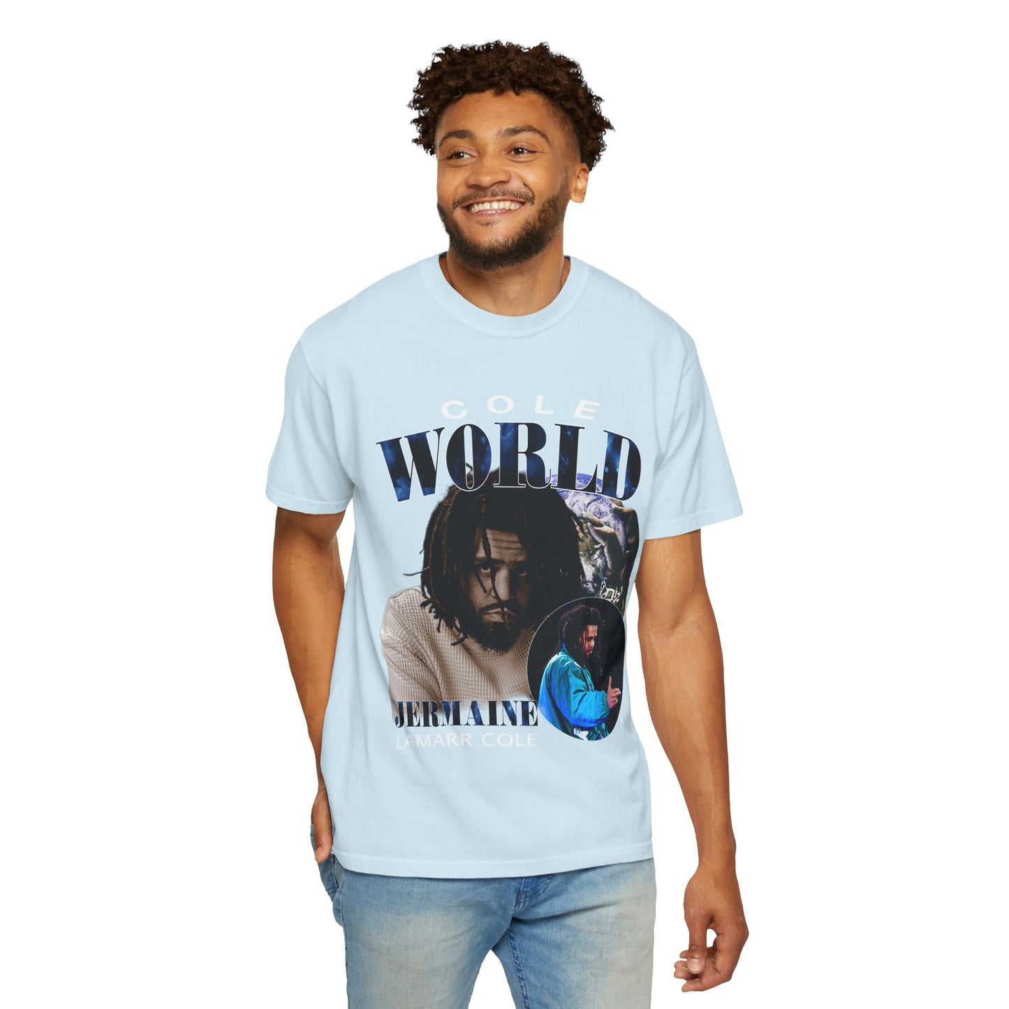 World Jermaine T-Shirt — Graphic Portrait Tee