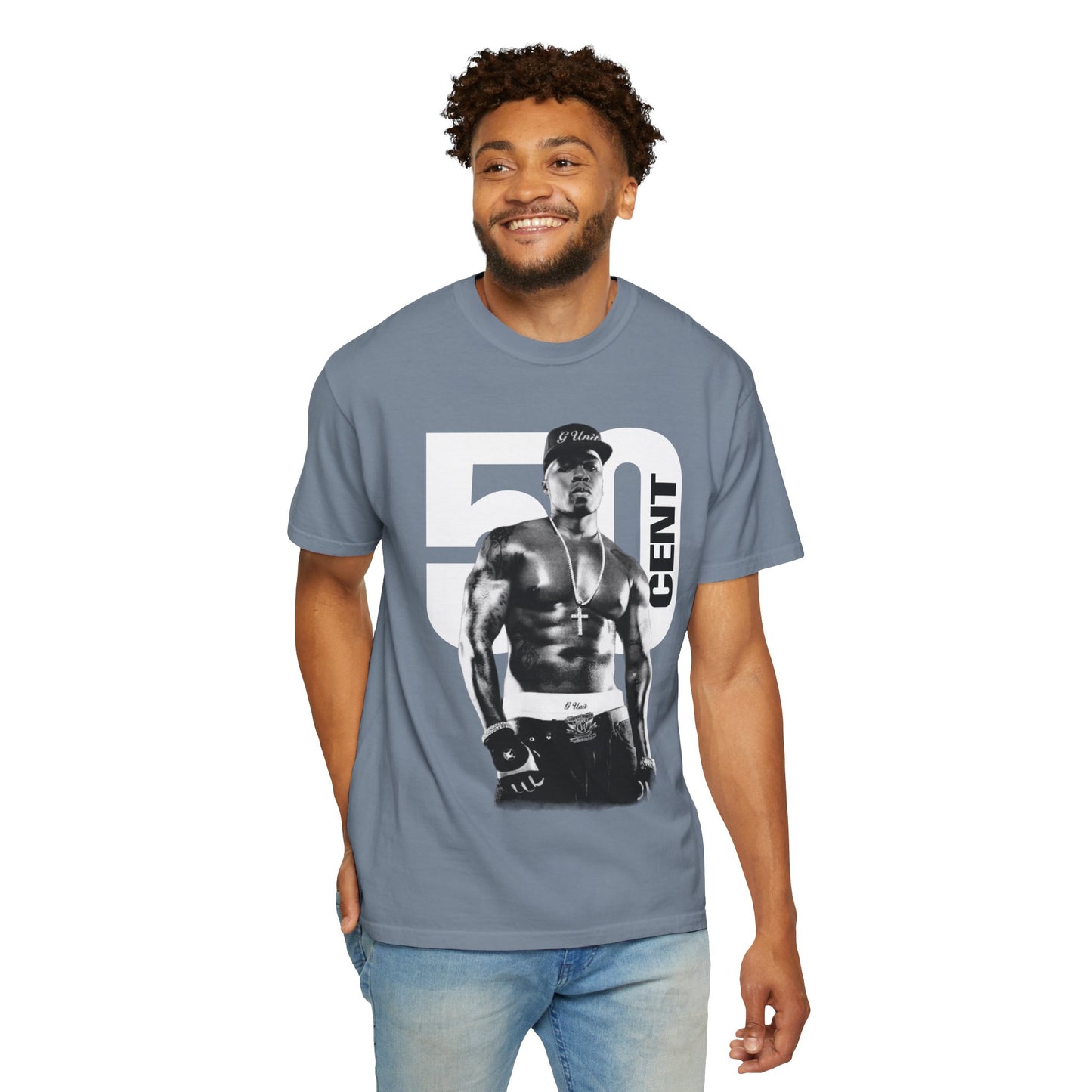Retro 50 Cent Graphic T-shirt