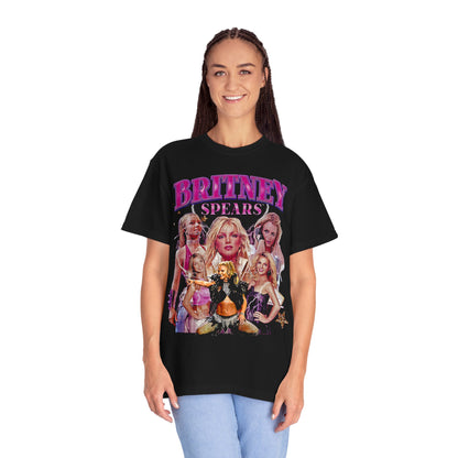 Britney Vintage Pop Star Collage T-Shirt