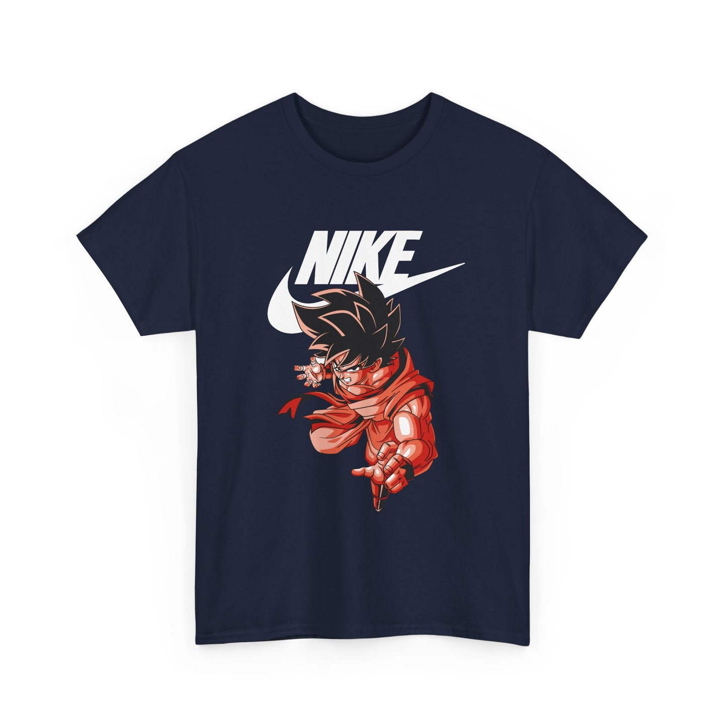 Nike x Anime Kid Graphic Tee — Retro Goku-Inspired Streetwear