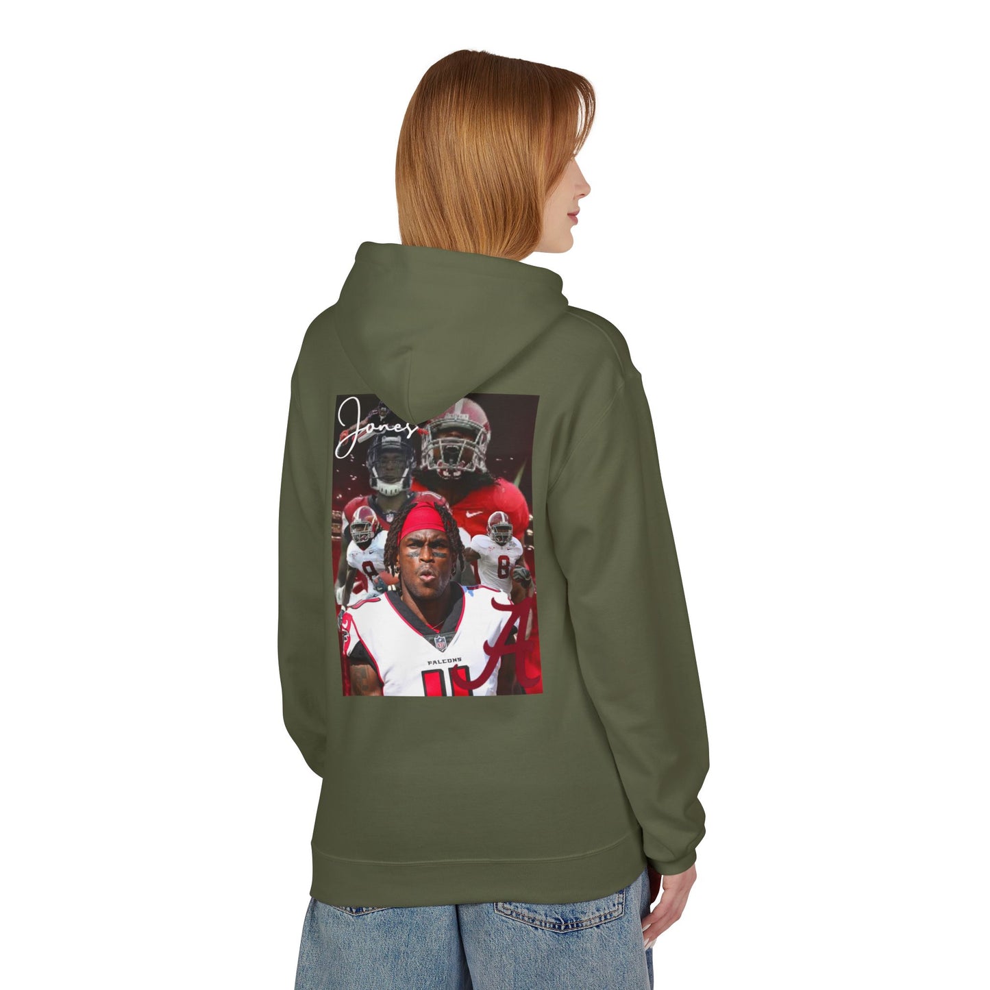 Julio Jones Custom Hoodie — 'Keywear' Signature Graphic Football Player Pullover