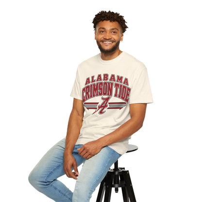 Alabama Crimson Tide Graphic T-Shirt — Vintage Collegiate Football Tee