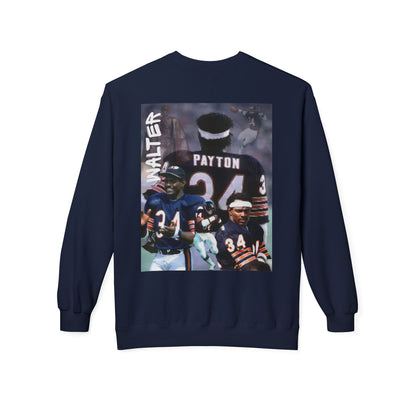 Walter Payton Tribute Crewneck Sweatshirt - Unisex Midweight Fleece