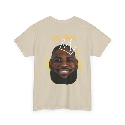 'King'  James Crown Face T-shirt