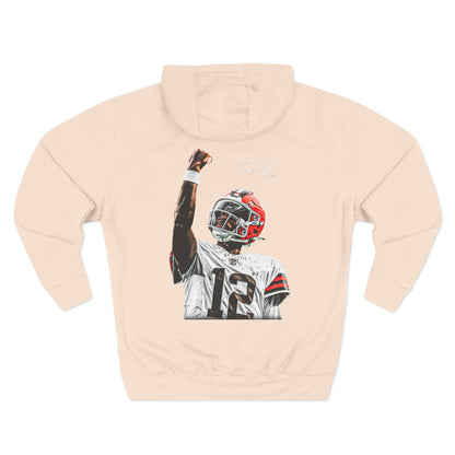 # 12 Sanders Sporty Fleece Hoodie for Fans - "Unlock Yourself" Design