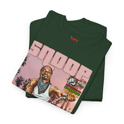 Snoop Retro Pink Hip-Hop Poster Tee