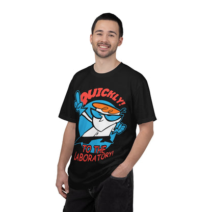 Retro Dexter-Inspired Graphic Tee