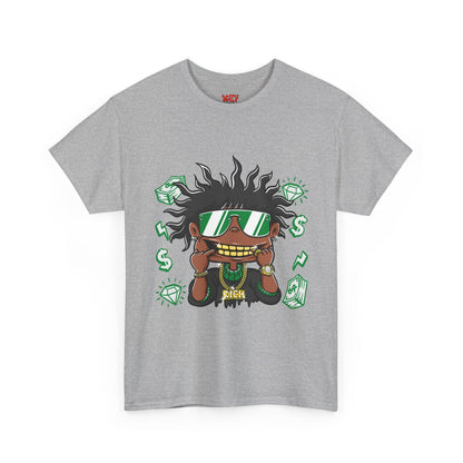 Money Eyes Graphic Tee — Cool Streetwear Cartoon Character T-Shirt