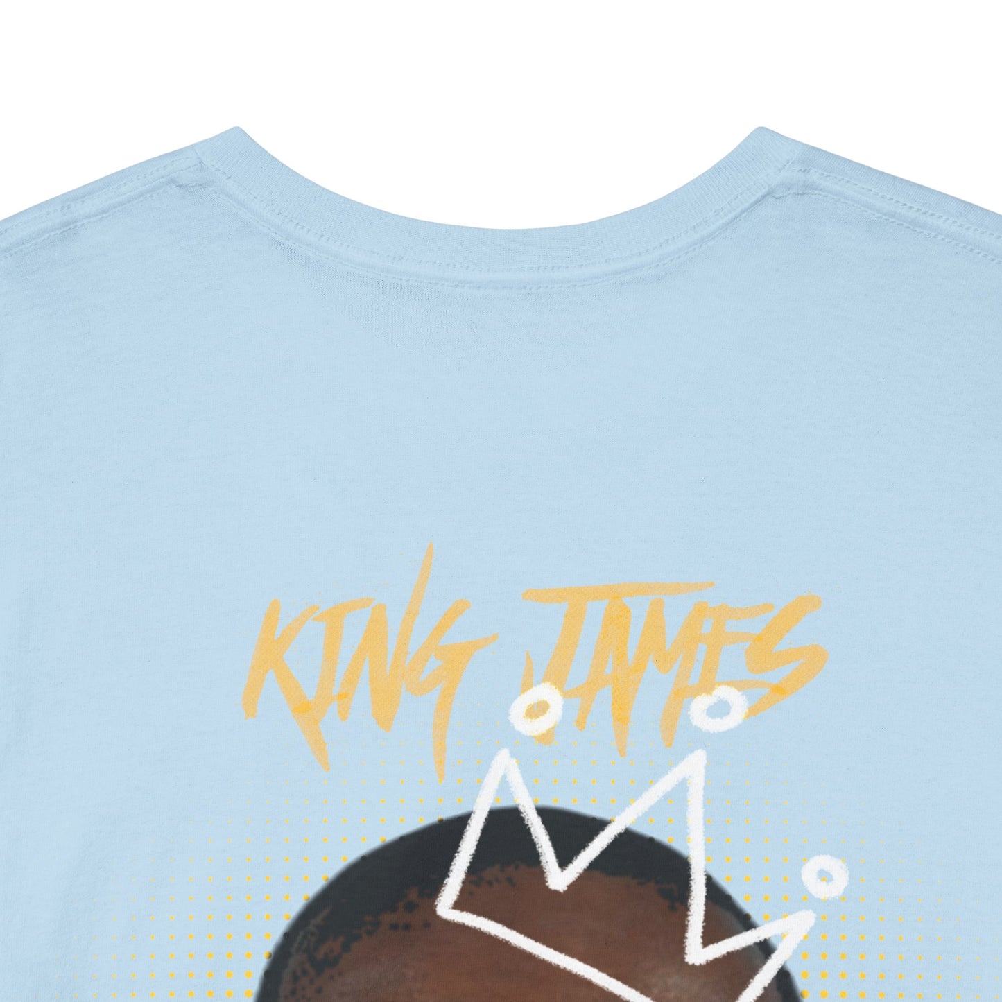 'King'  James Crown Face T-shirt