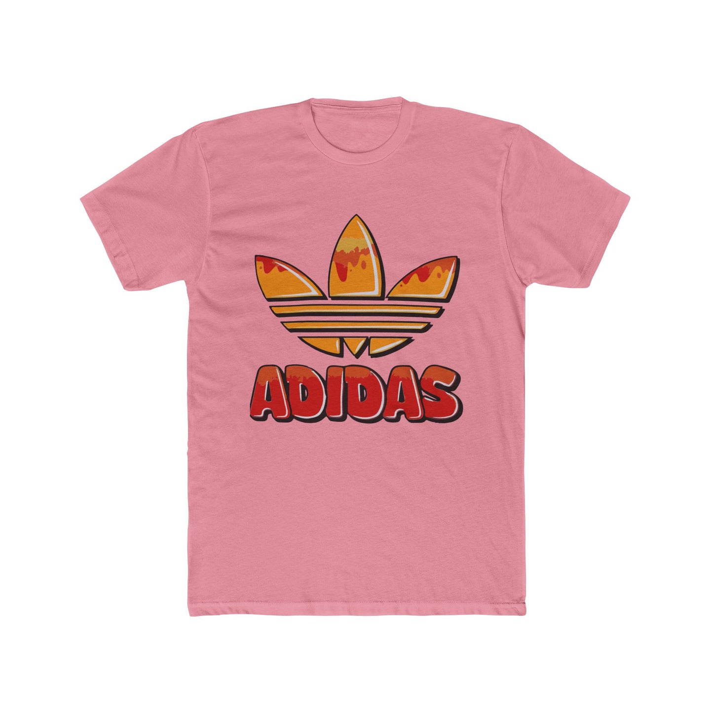 Vintage Flame Adidas Logo T-Shirt
