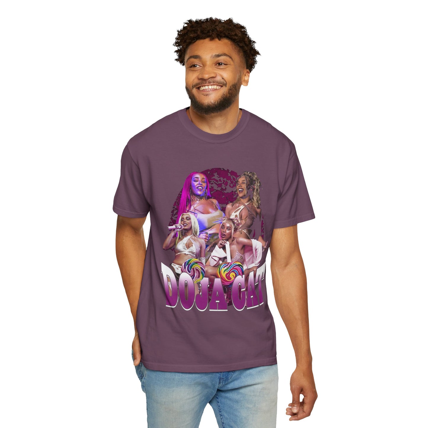 Doja Graphic T-Shirt — Pop Star Collage Tee