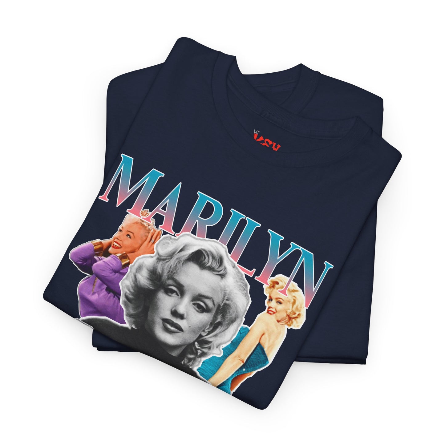 Marilyn  Collage Tee — Vintage Pop Culture Icon T‑Shirt