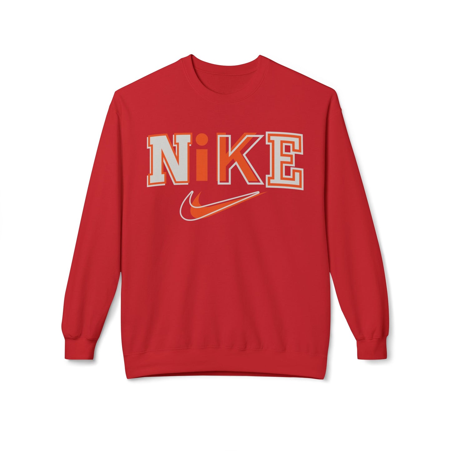 'NIKE' Retro Crewneck