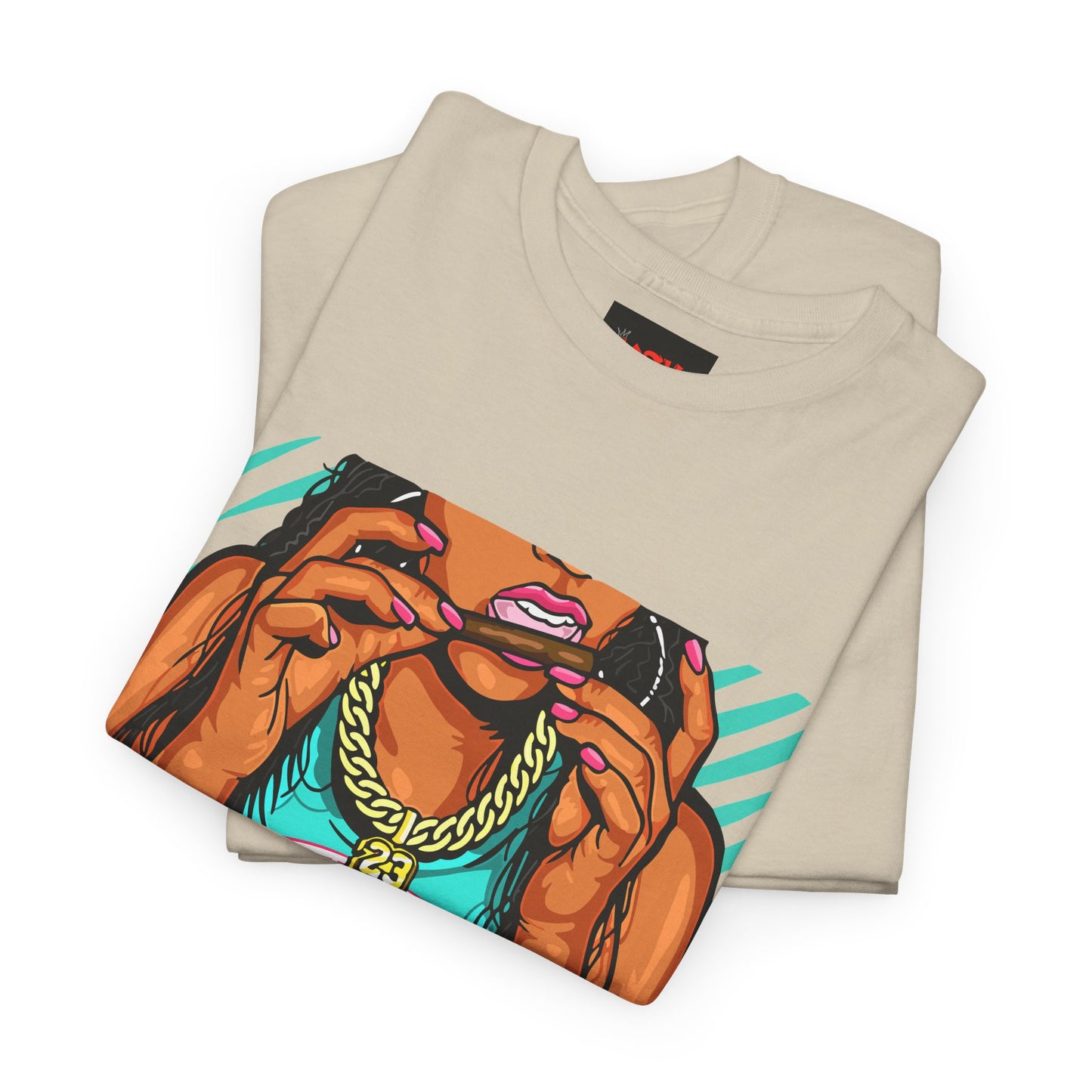 Good Vibes Only Tee — Retro Pop Art Graphic T-Shirt