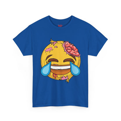 Zombie Laughing Emoji T‑Shirt