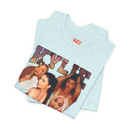 Bootleg Kylie Jenner Graphic Tee — Retro Collage