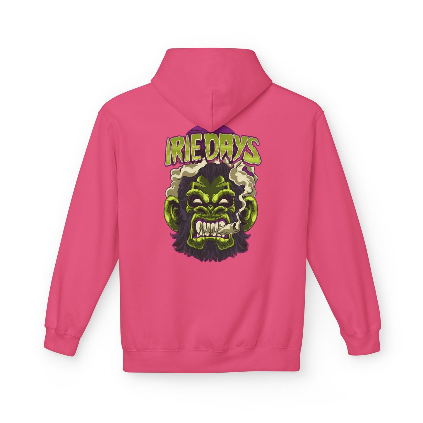 Irie Days Gorilla Graphic Hoodie — Green Monster Streetwear Pullover