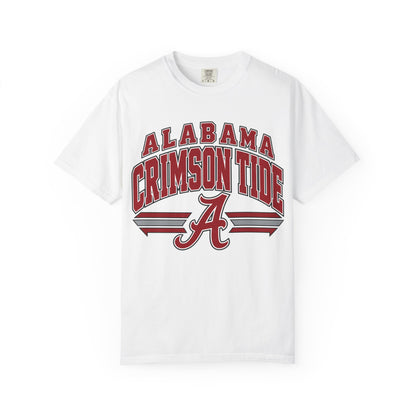 Alabama Crimson Tide Graphic T-Shirt — Vintage Collegiate Football Tee