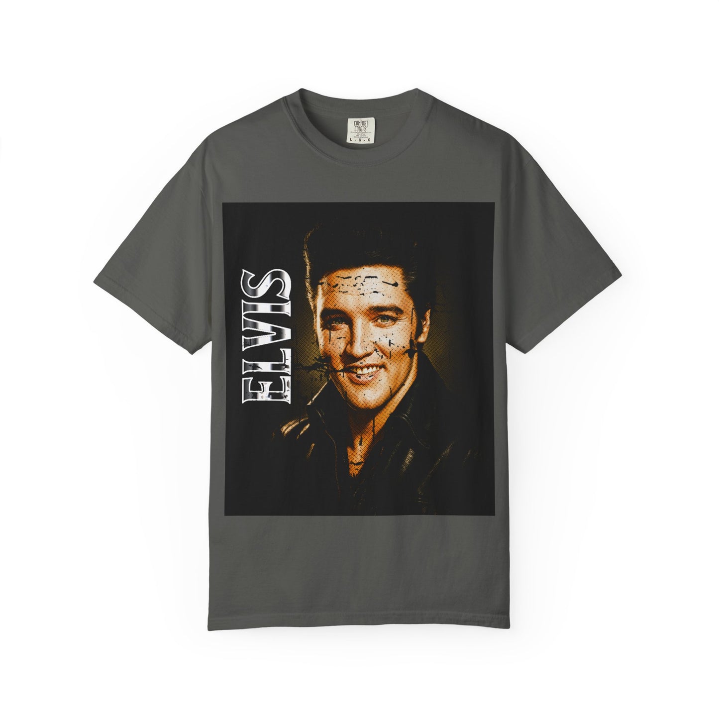 Elvis Vintage Rock Legend Portrait T-Shirt