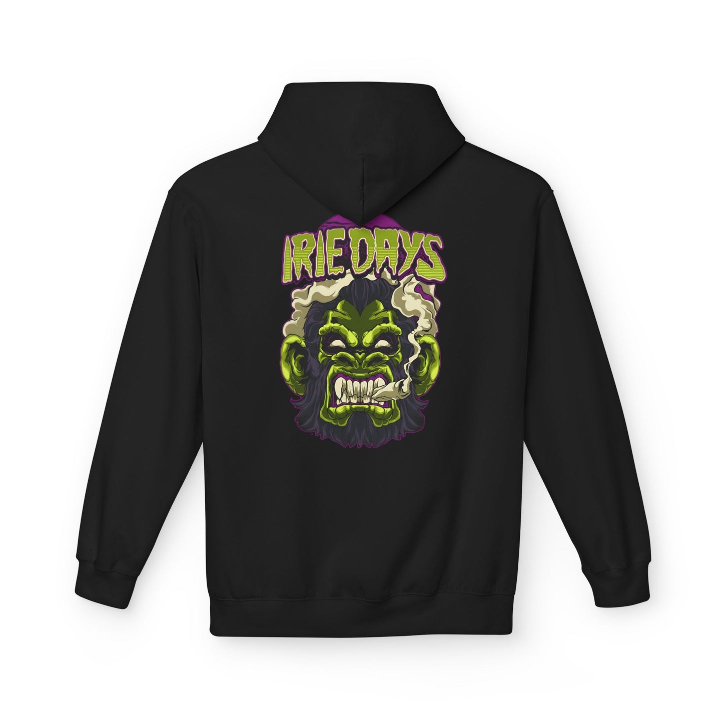 Irie Days Gorilla Graphic Hoodie — Green Monster Streetwear Pullover