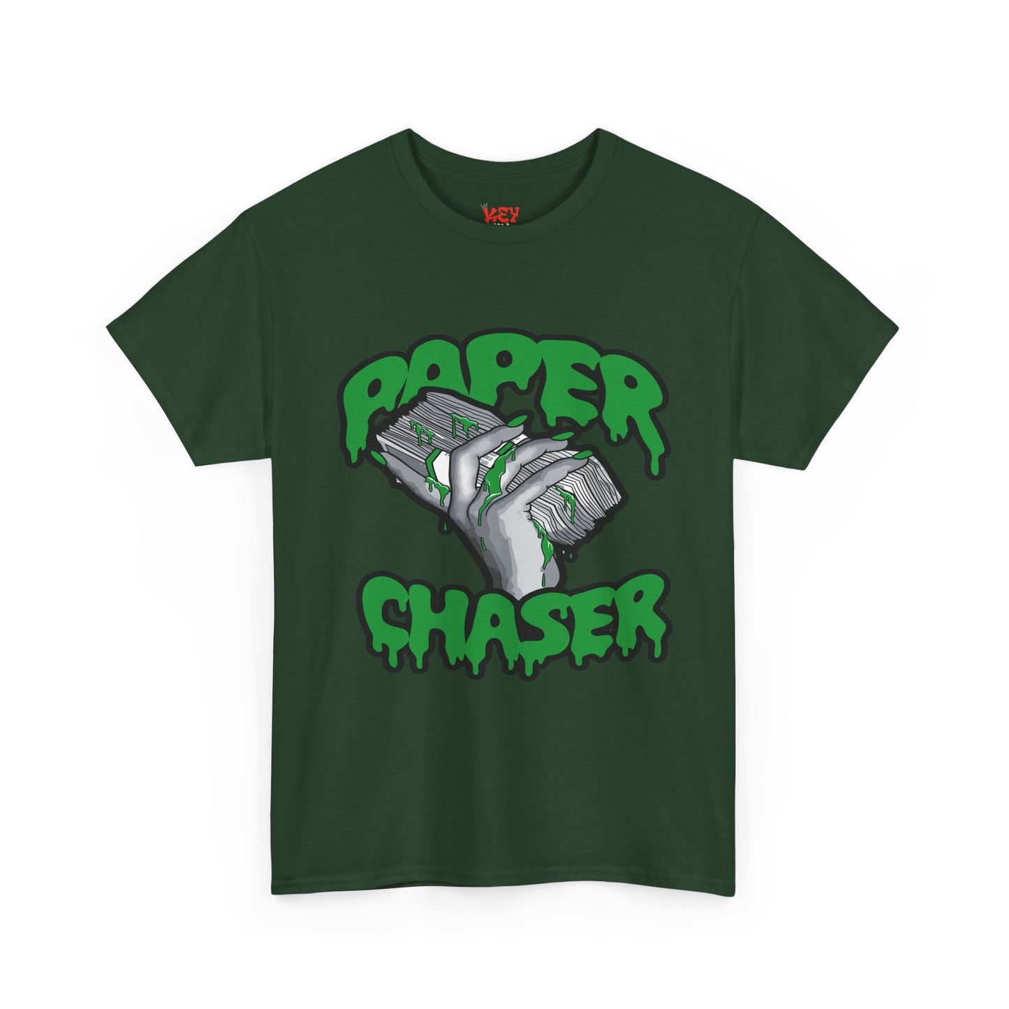 Paper Chaser T-Shirt —KeyWear Graphic Money Stack Streetwear Tee