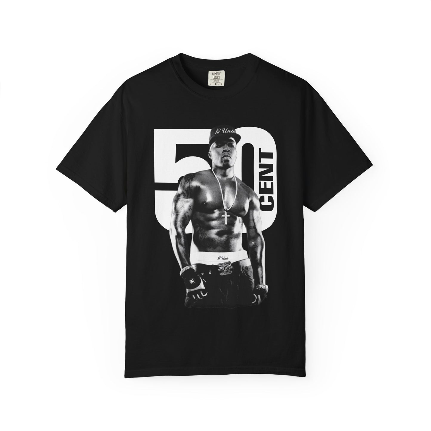Retro 50 Cent Graphic T-shirt