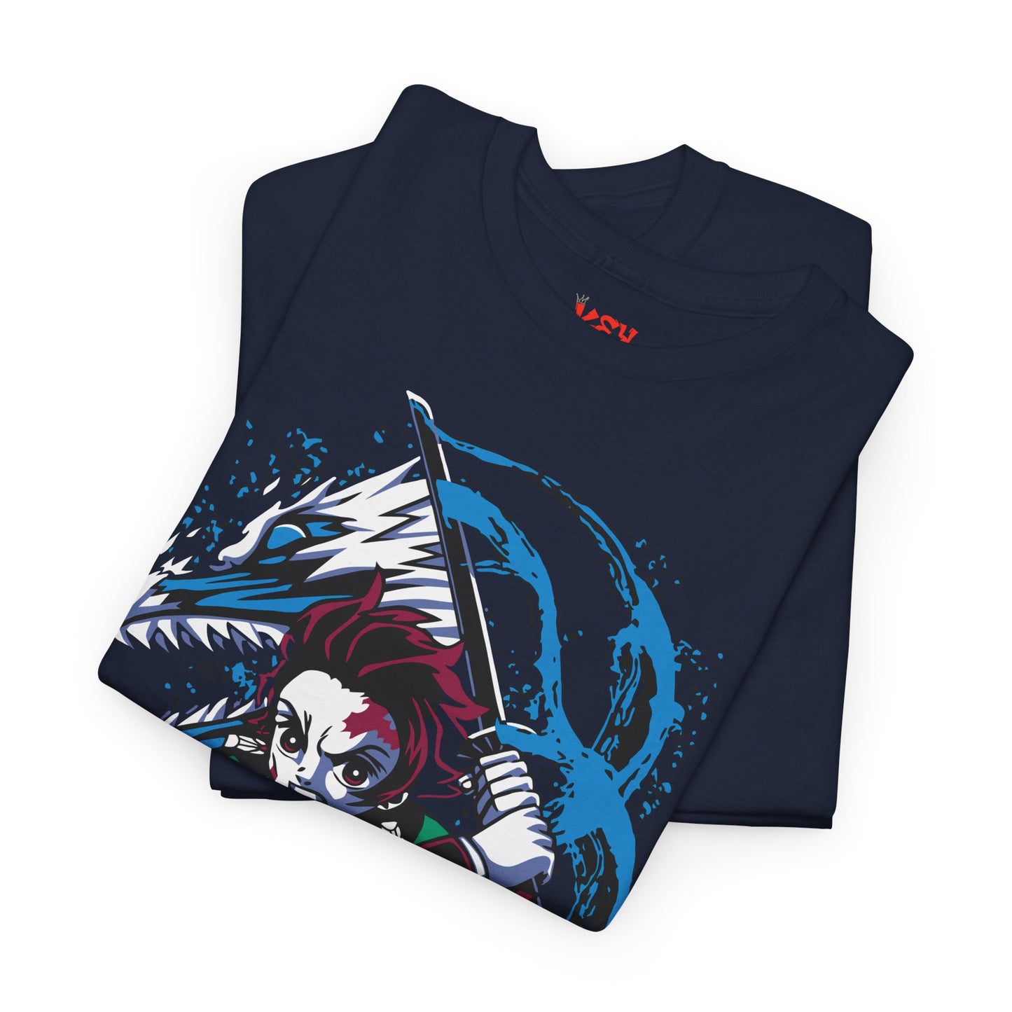 Demon Slayer Tanjiro Graphic Tee — Water Breathing Anime T-Shirt