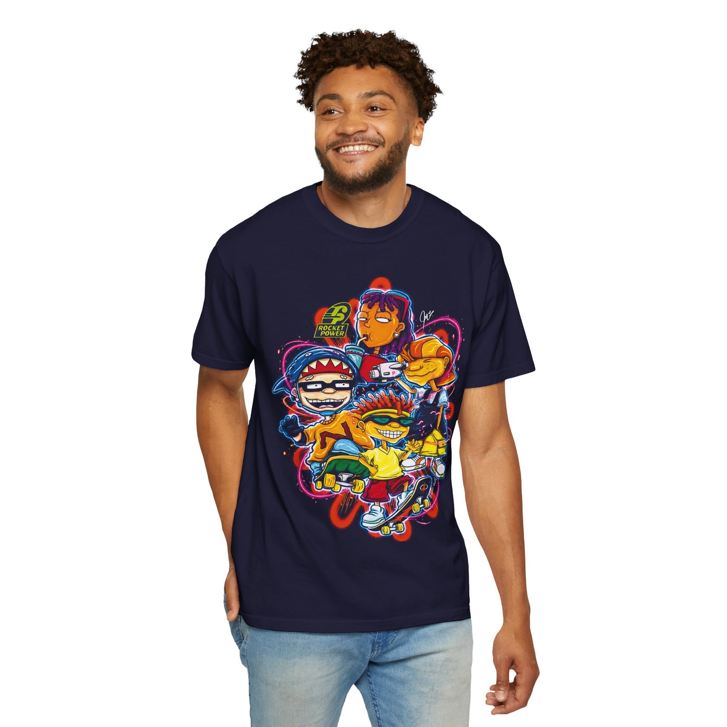 Rocket Power Retro Graphic T-shirt