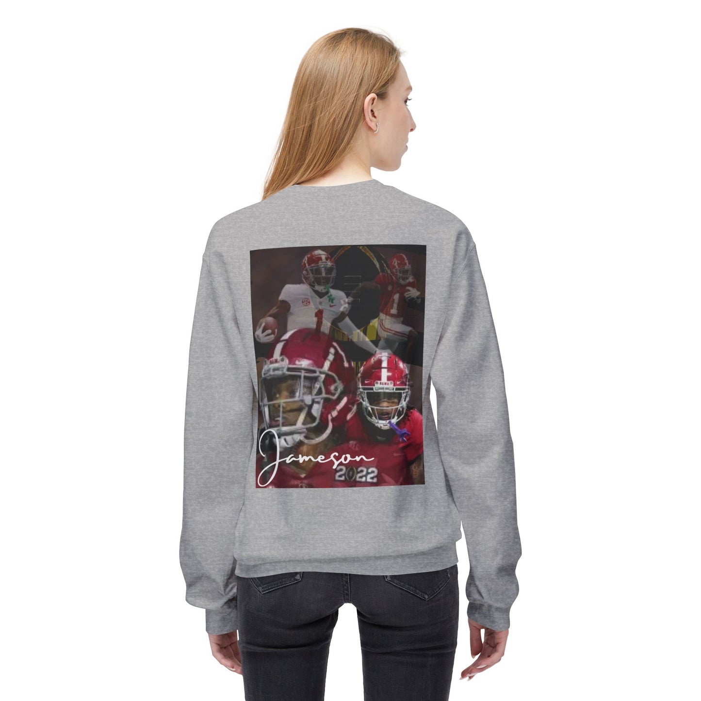 Jameson Alabama Crimson Tide Custom Fleece Sweatshirt - KeyWear Graphic Edition