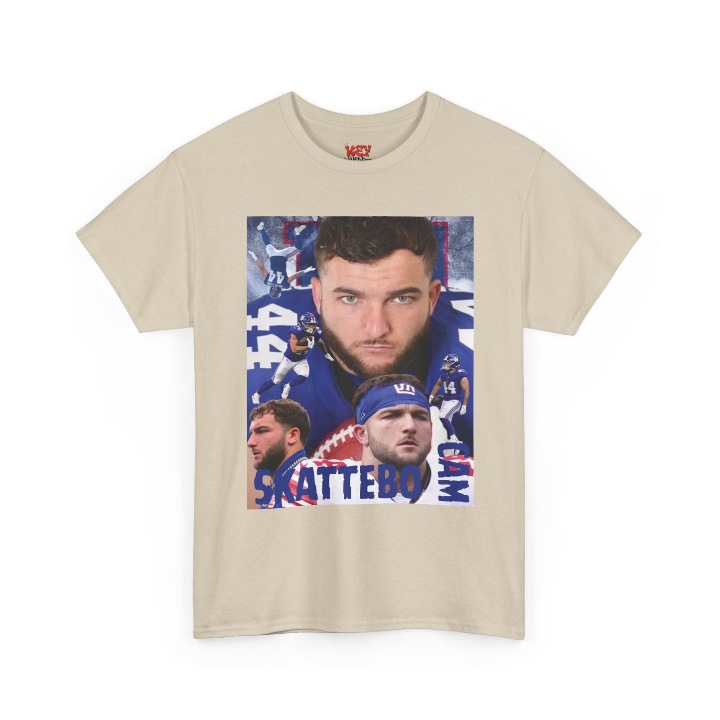 Skatebo Jam Graphic Tee — Retro Collage Skate Portrait T-Shirt