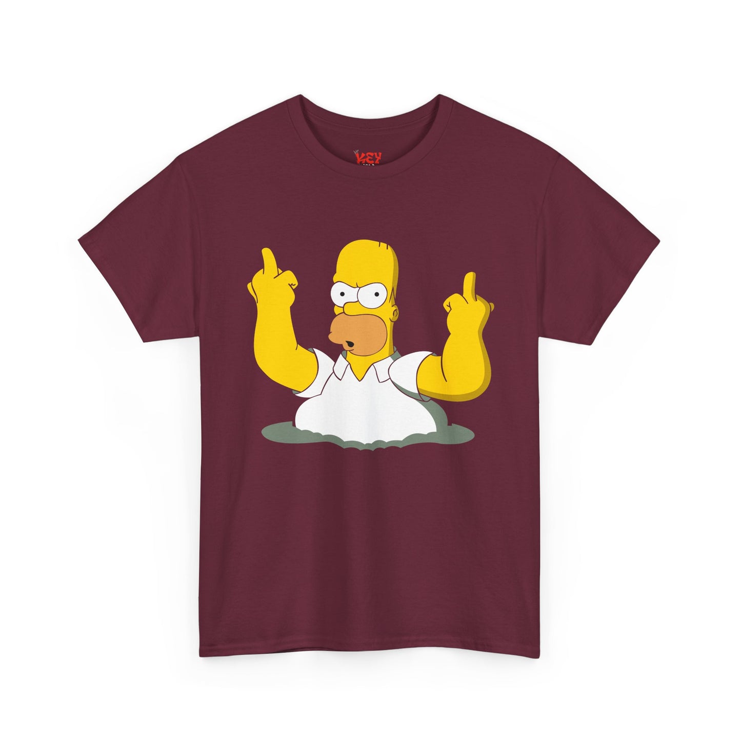 Homer Double Middle Fingers T-shirt