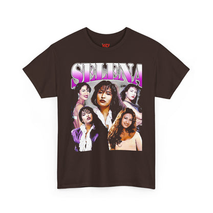 Selena Tribute T-Shirt – Vintage Collage Fan Tee